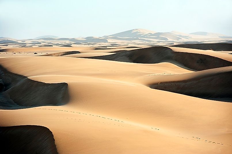 The Namib Sand Sea Of Namibia - Worldatlas