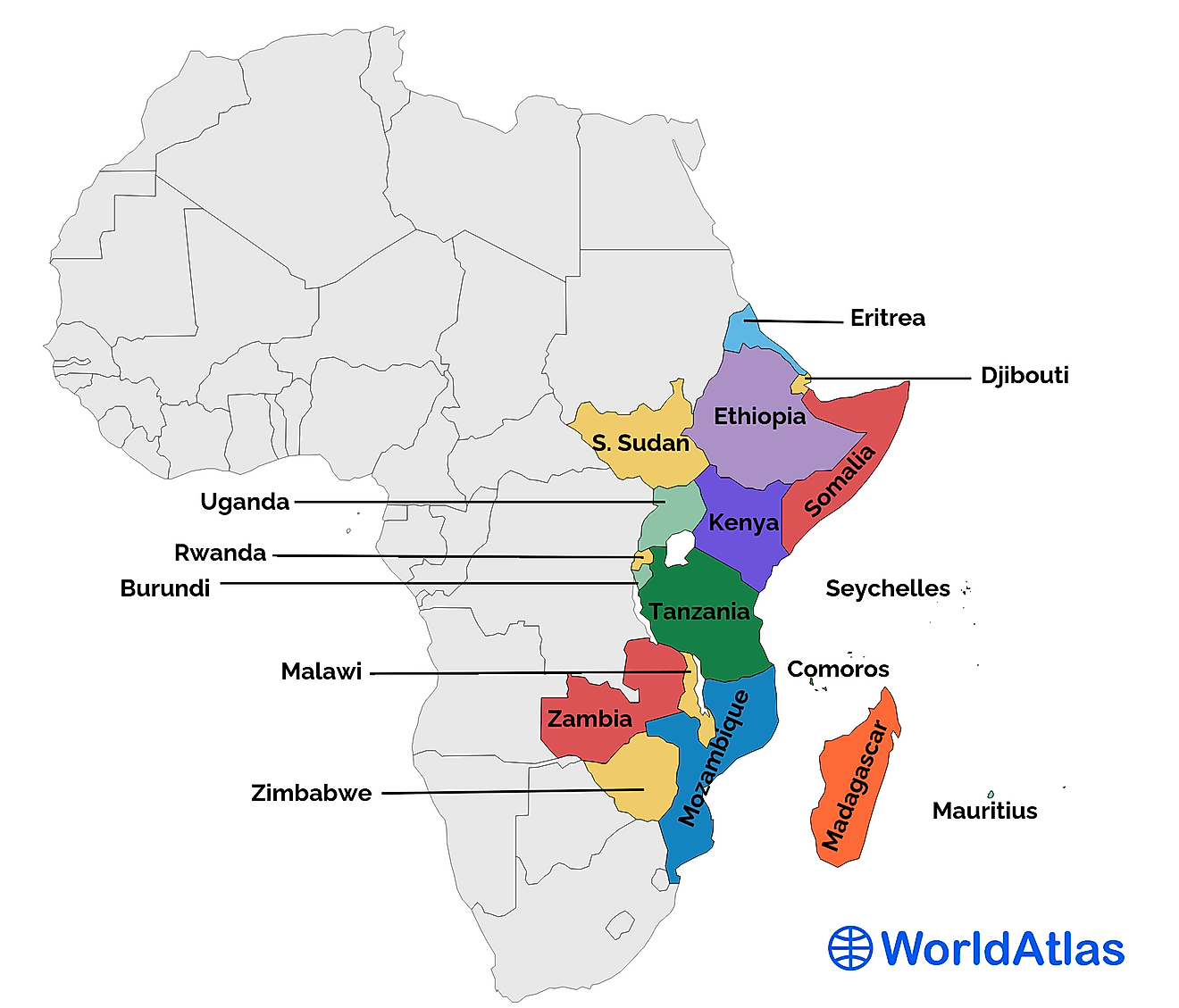East Africa Population Map V Scribble Maps | Sexiz Pix