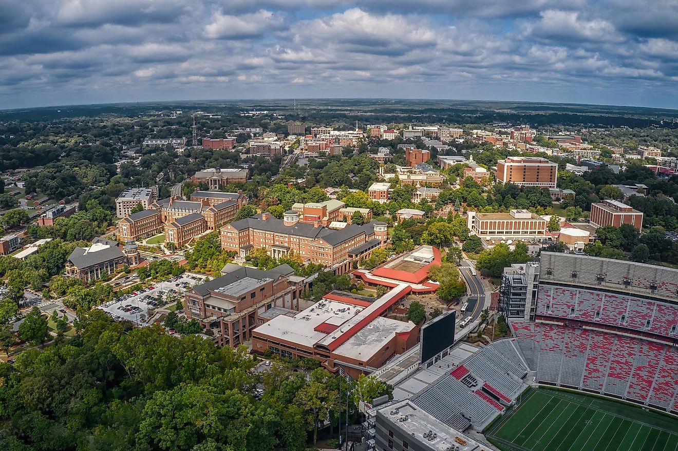 Best College Towns In Georgia - WorldAtlas