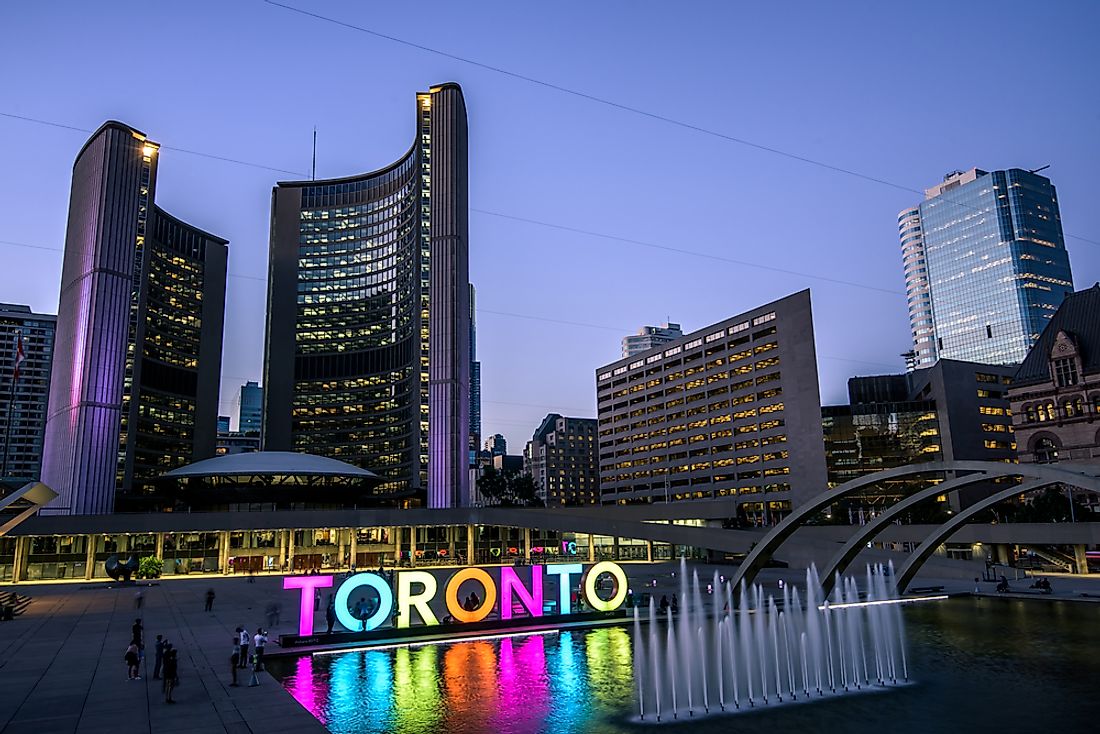 The Largest Cities In Canada Worldatlas 0780