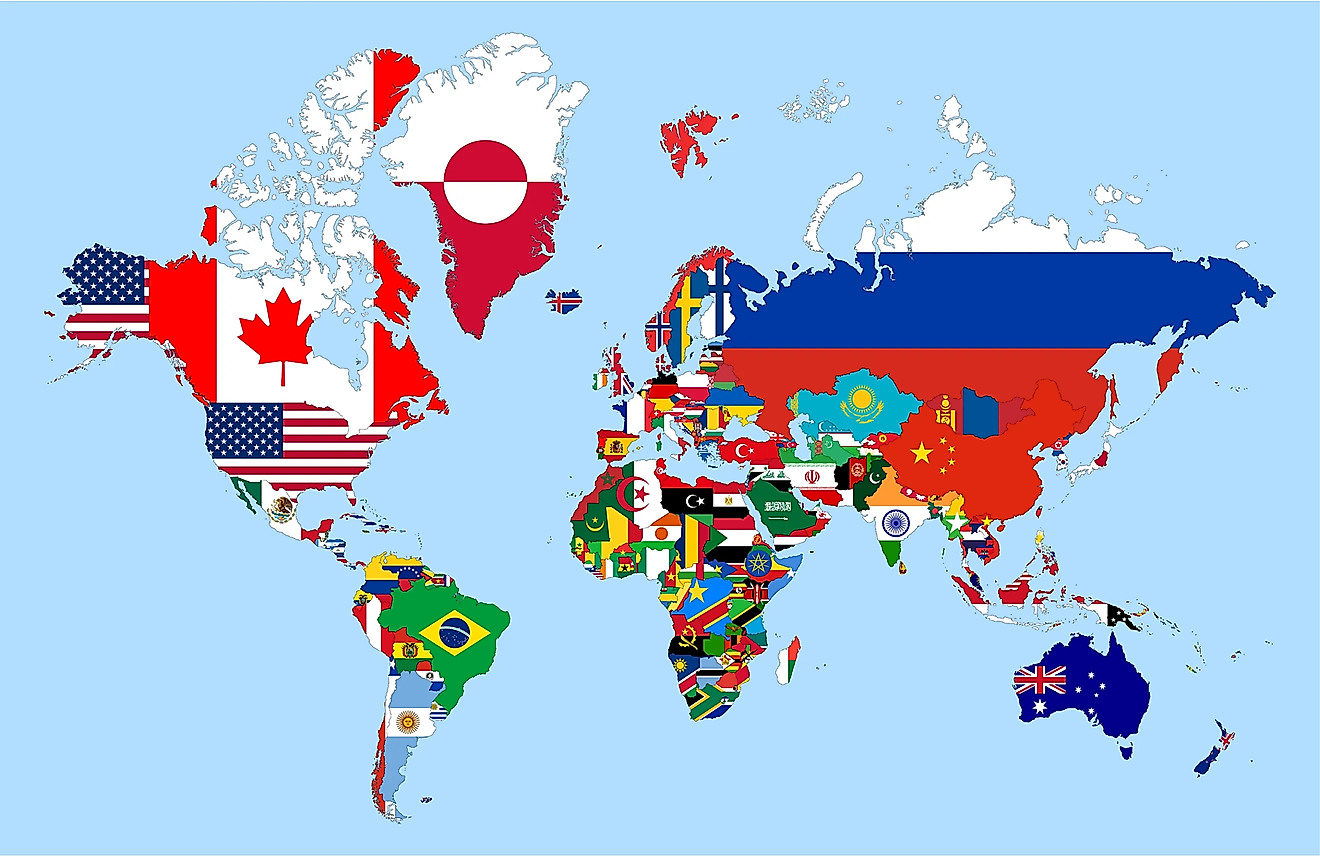 Countries by Google Maps Image
