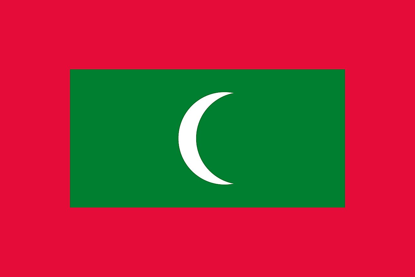 Flags Symbols Currencies Of Maldives World Atlas