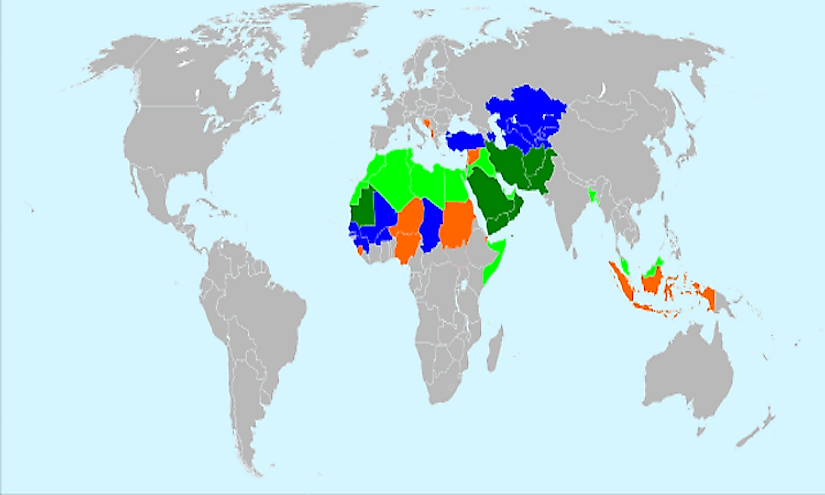 Islamic Countries Of The World WorldAtlas