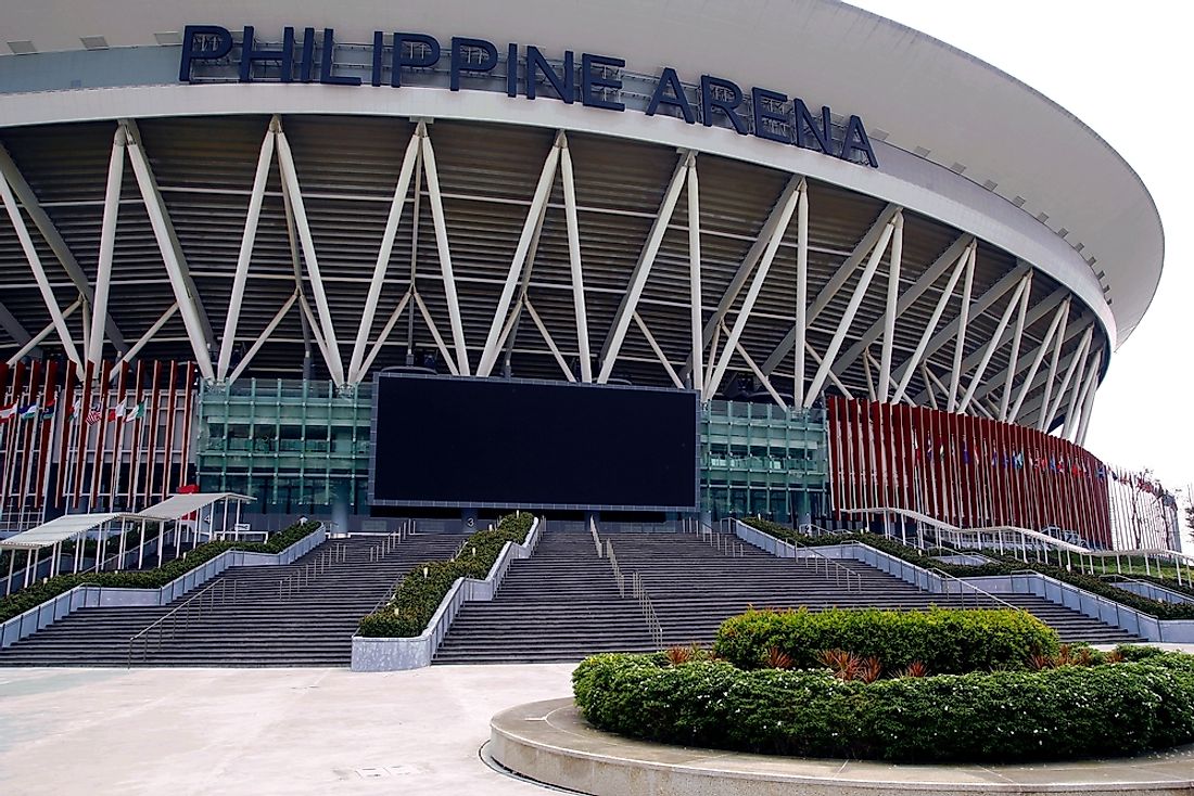 Inside Philippine Arena
