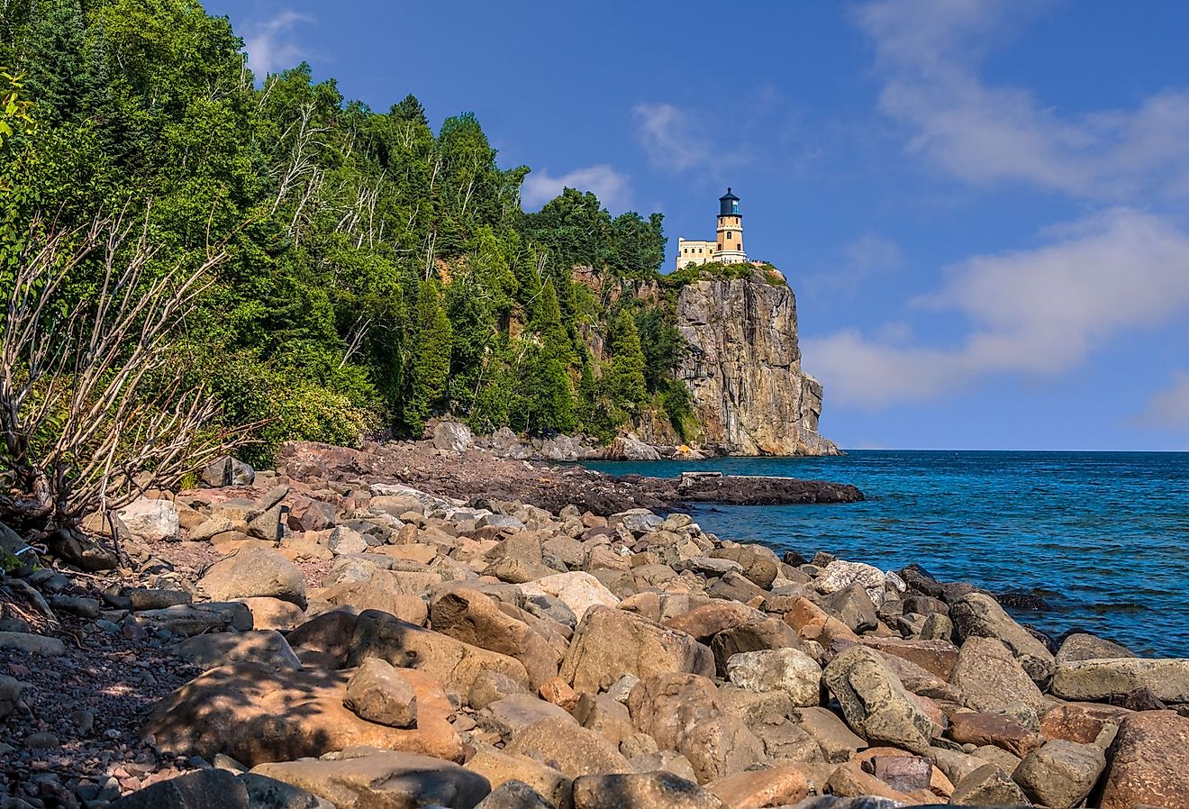Split Rock Lighthouse, North Shore, Lake Superior, Minnesota.