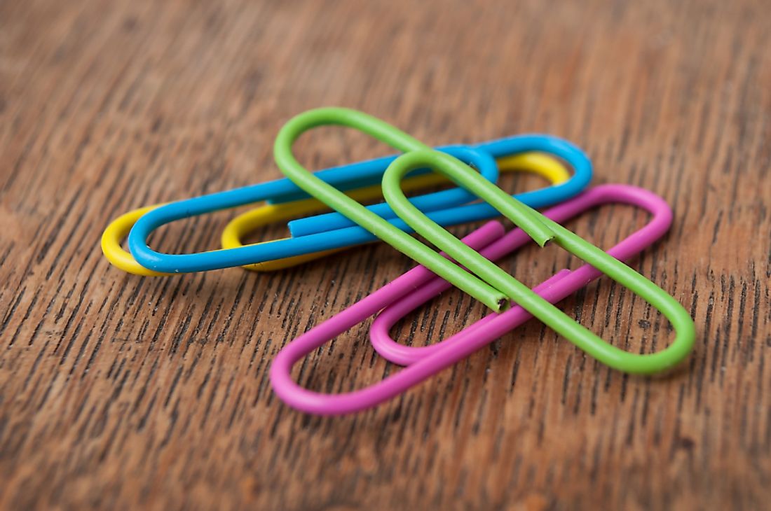 Who Invented the Paperclip? - WorldAtlas