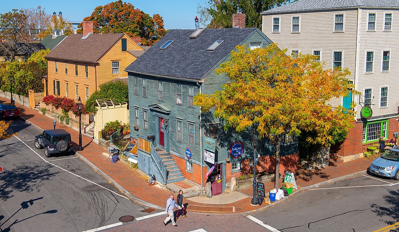 Portsmouth, New Hampshire. Editorial credit: Wangkun Jia / Shutterstock.com 