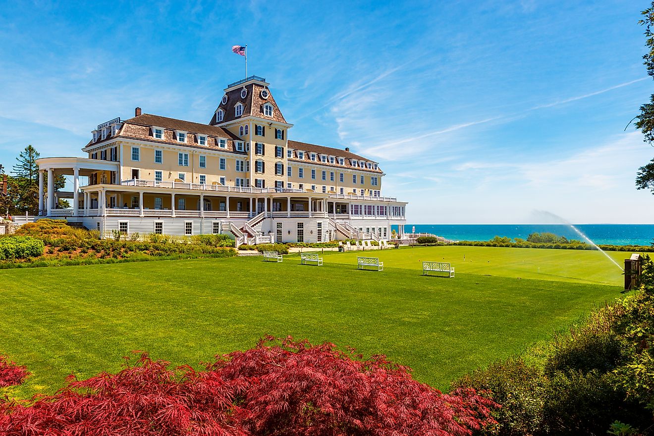 The Ocean House in Westerly, Rhode Island. Editorial credit: Allard One / Shutterstock.com