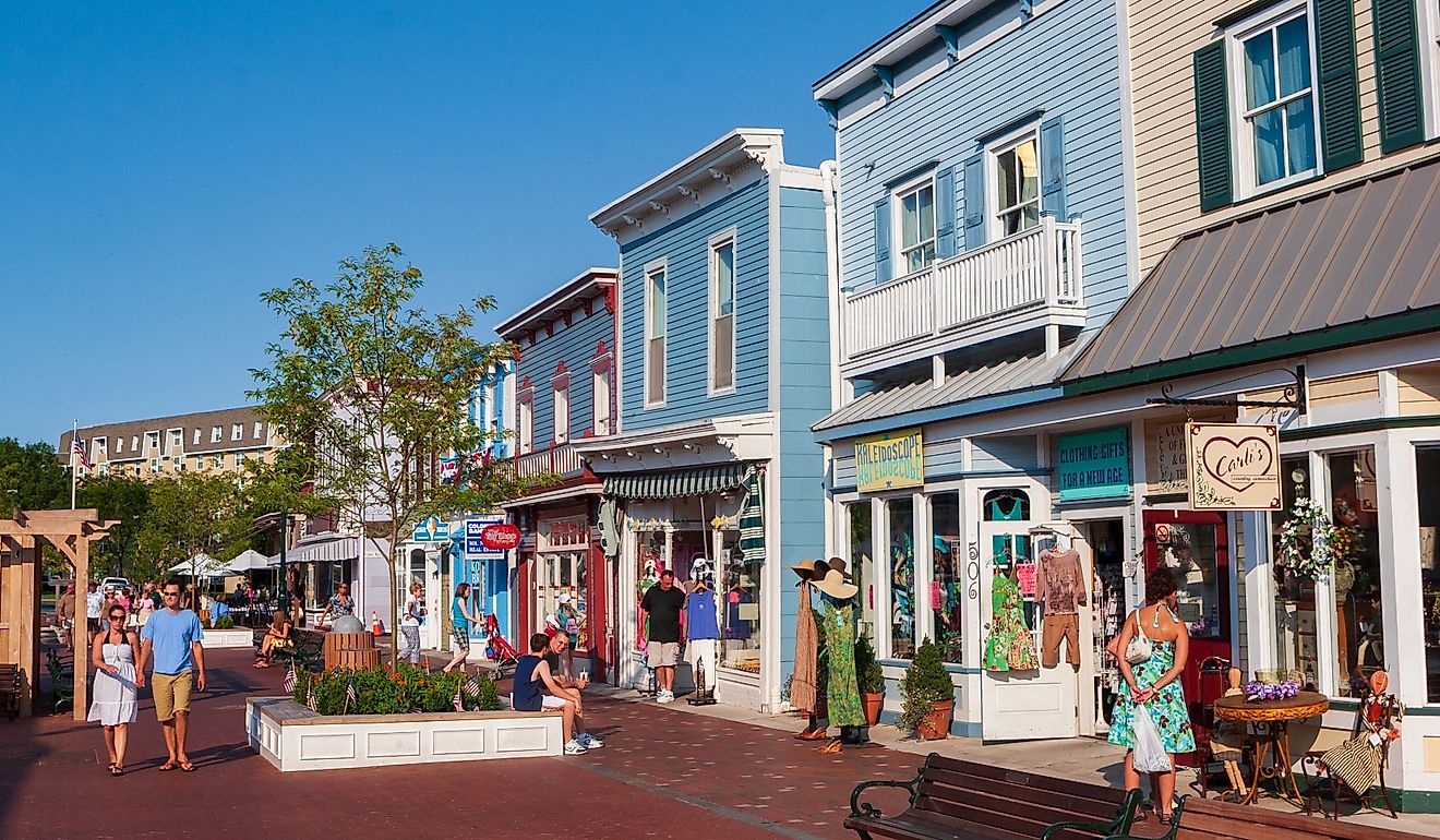  Cape May is considered one of the most beautiful towns in the US. Editorial credit: JWCohen / Shutterstock.com