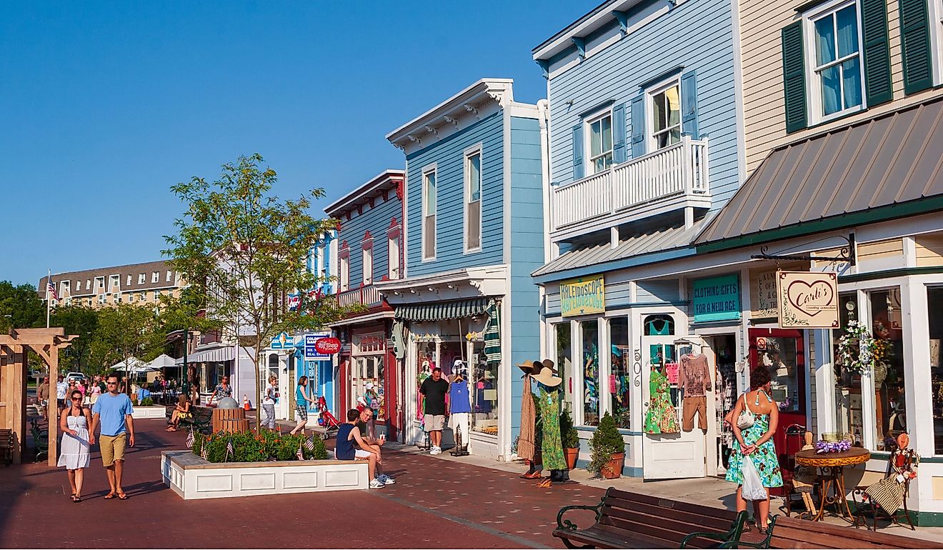 Cape May, New Jersey, US. Editorial credit: JWCohen / Shutterstock.com