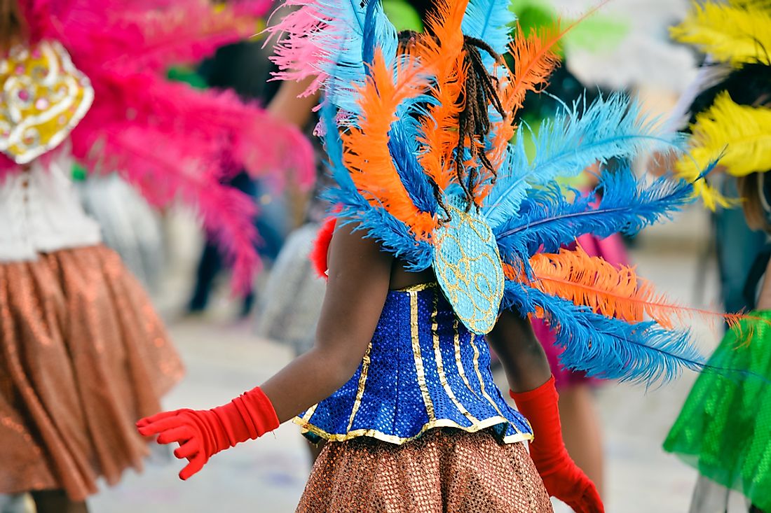 Colorful Rio Festival Costume