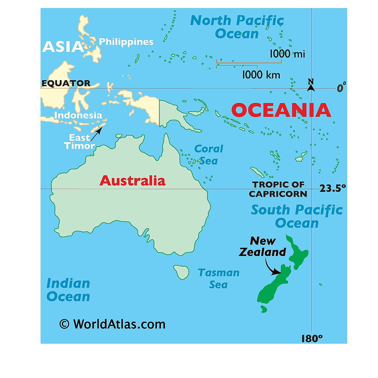 Map Of New Zealand Map Cities Worldofmaps Net Online Maps And ...
