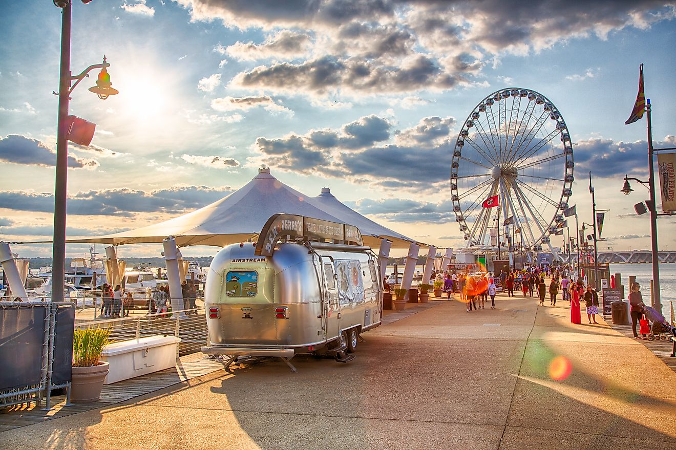 Oxen Hill, Maryland. Editorial credit: Gary C. Tognoni / Shutterstock.com