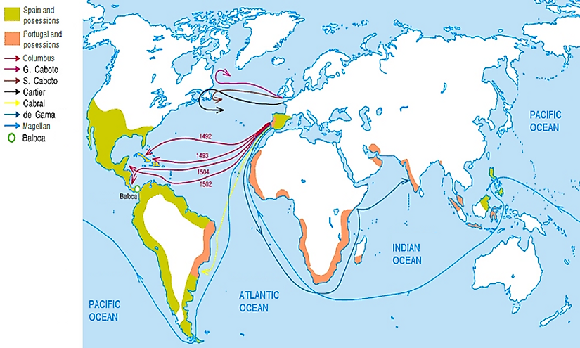 What Was The Age Of Exploration Or The Age Of Discovery WorldAtlas