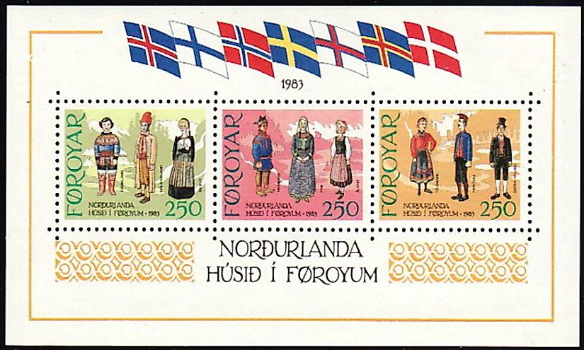 Faroese-language postage stamps used in the Faroe Islands of Denmark.