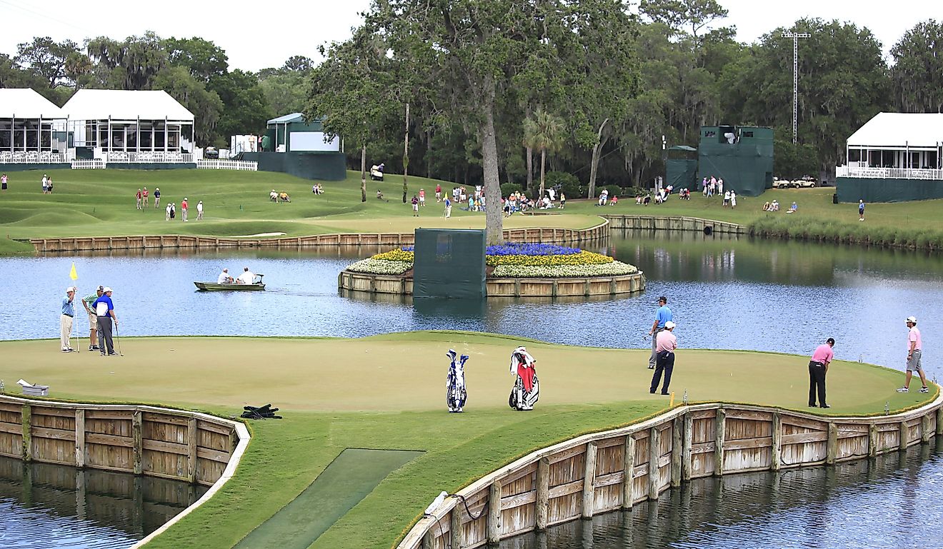 The TPC Sawgrass, Ponte Vedra, Florida, USA.