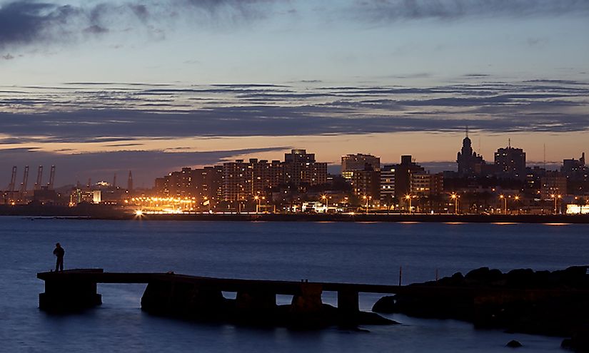 Montevideo is the biggest and capital city of Uruguay.