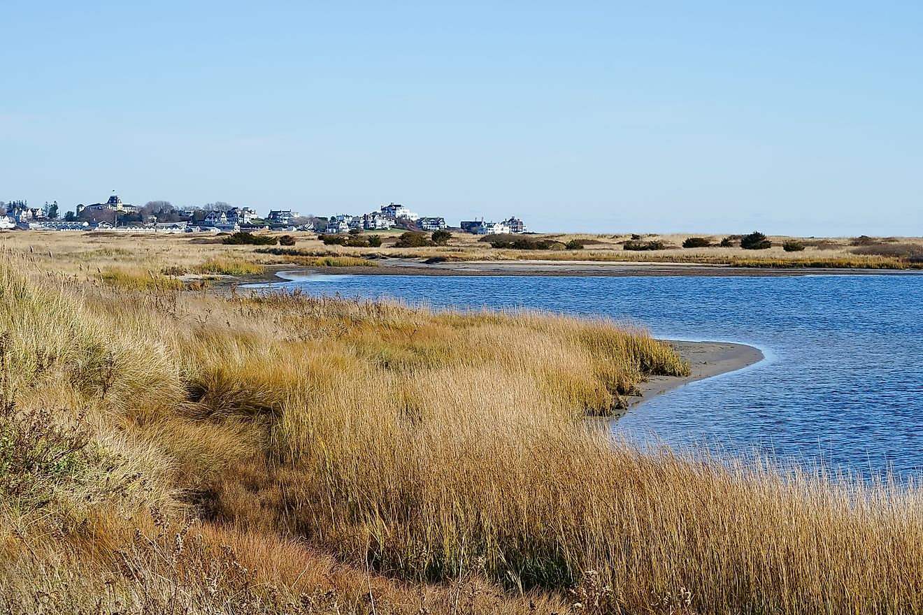 Napatree Point Conservation Area near Westerly, Rhode Island.