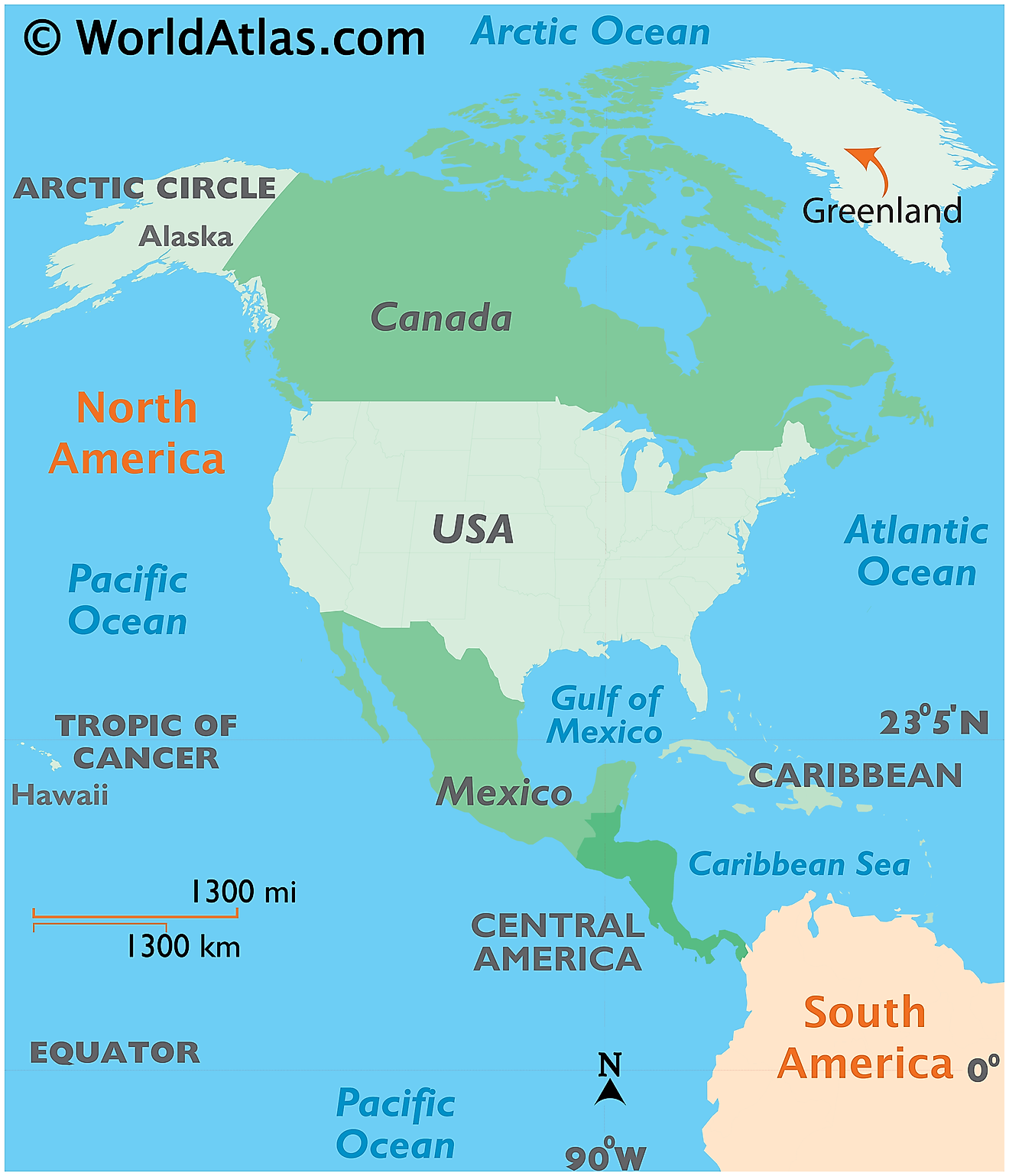 Where Is Greenland On A World Map - United States Map
