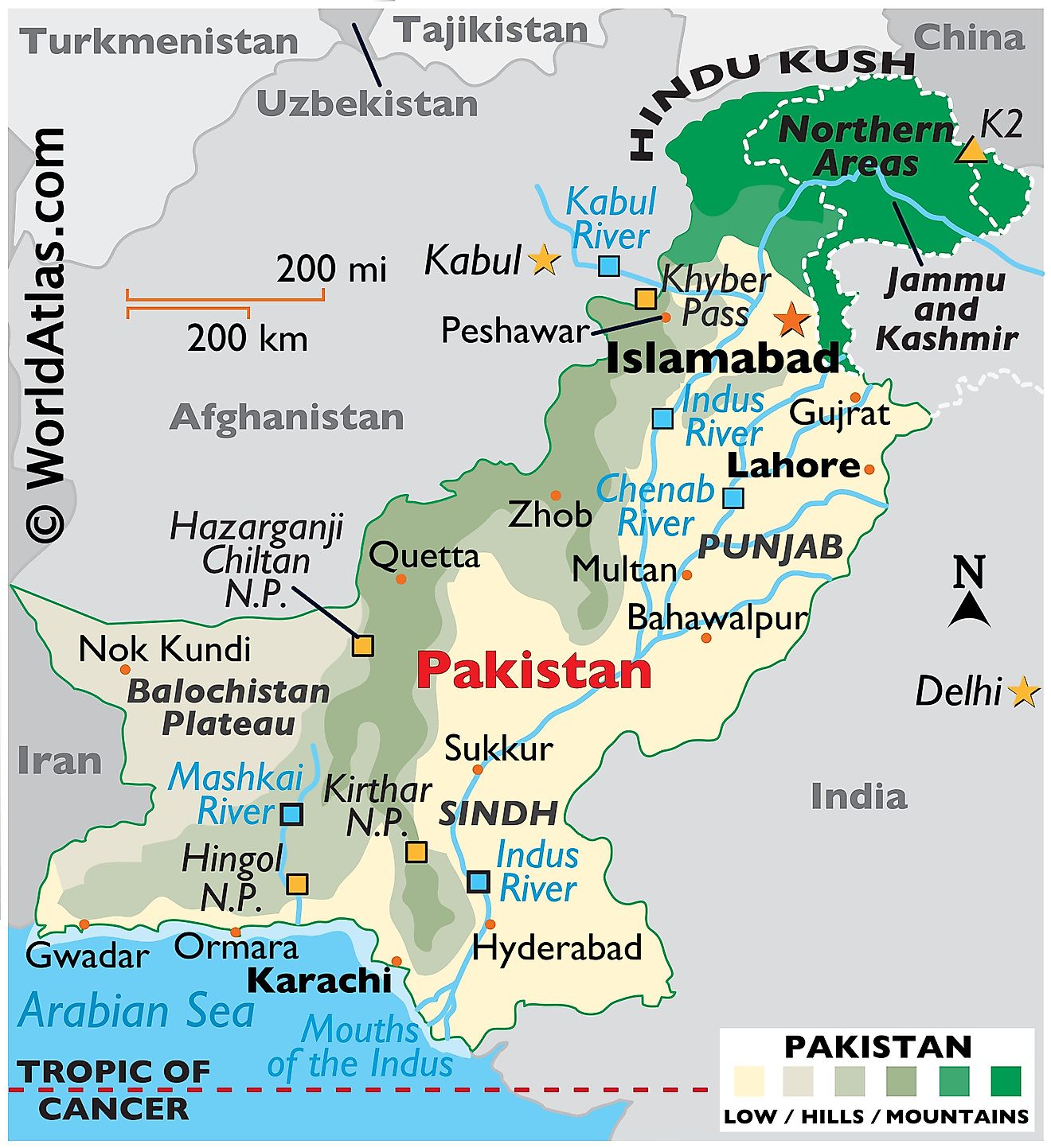 how many cities in pakistan