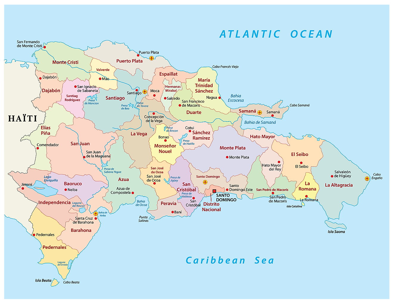Mapa De Dominican Republic Dominican Republic Maps & Facts - World Atlas
