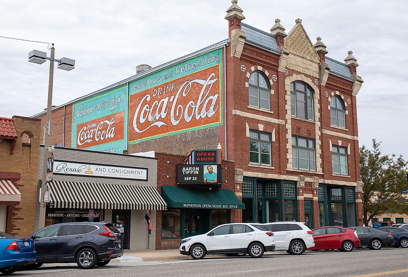 McPherson Opera House, Kansas. Image credit Rexjaymes via Shutterstock