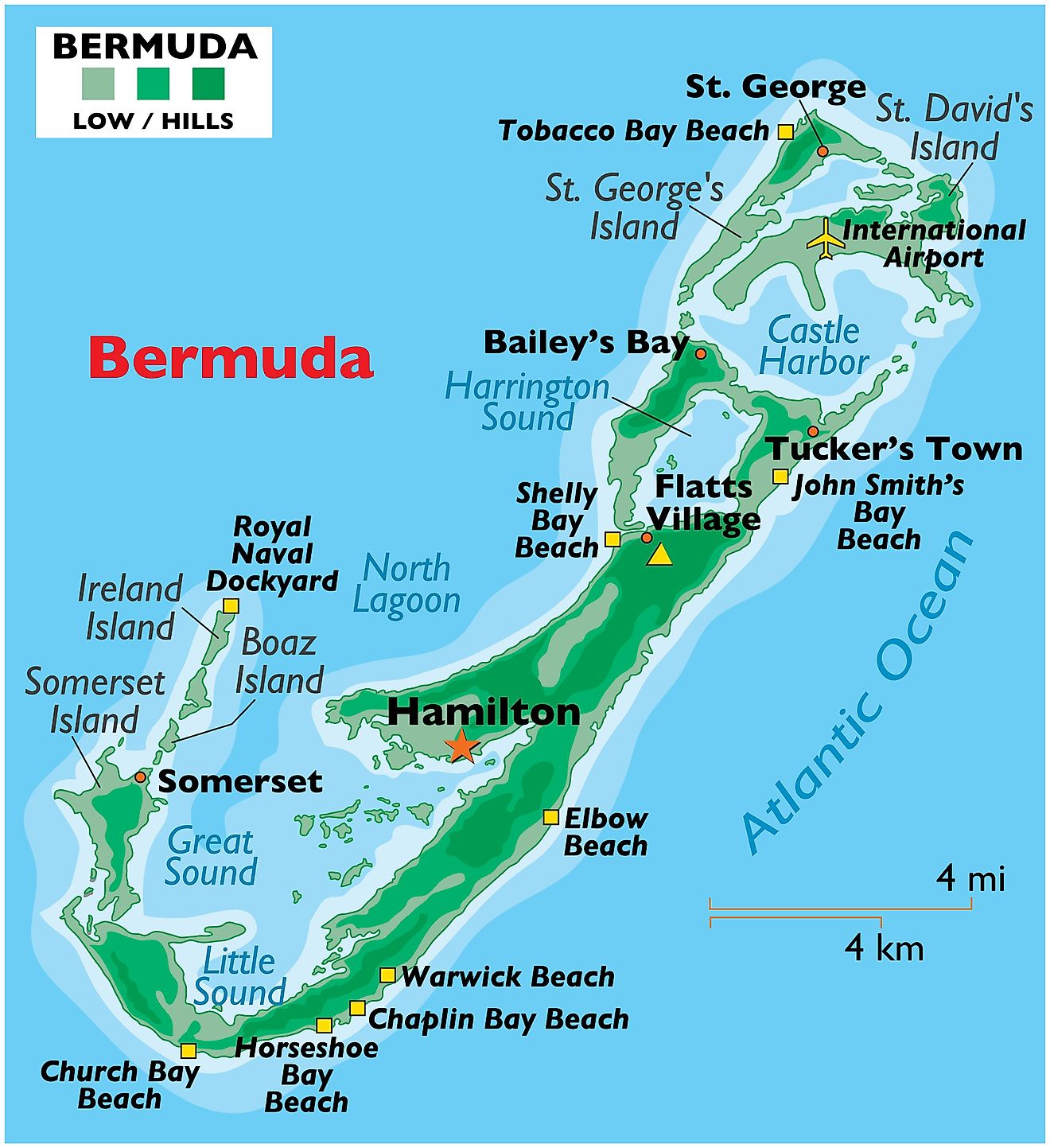 how far is bermuda from the mainland        <h3 class=