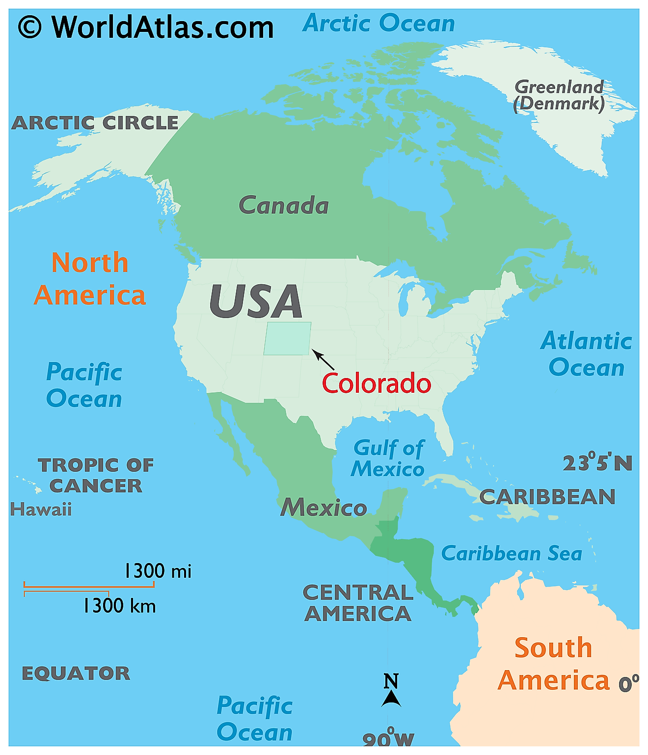 Colorado Maps Facts World Atlas