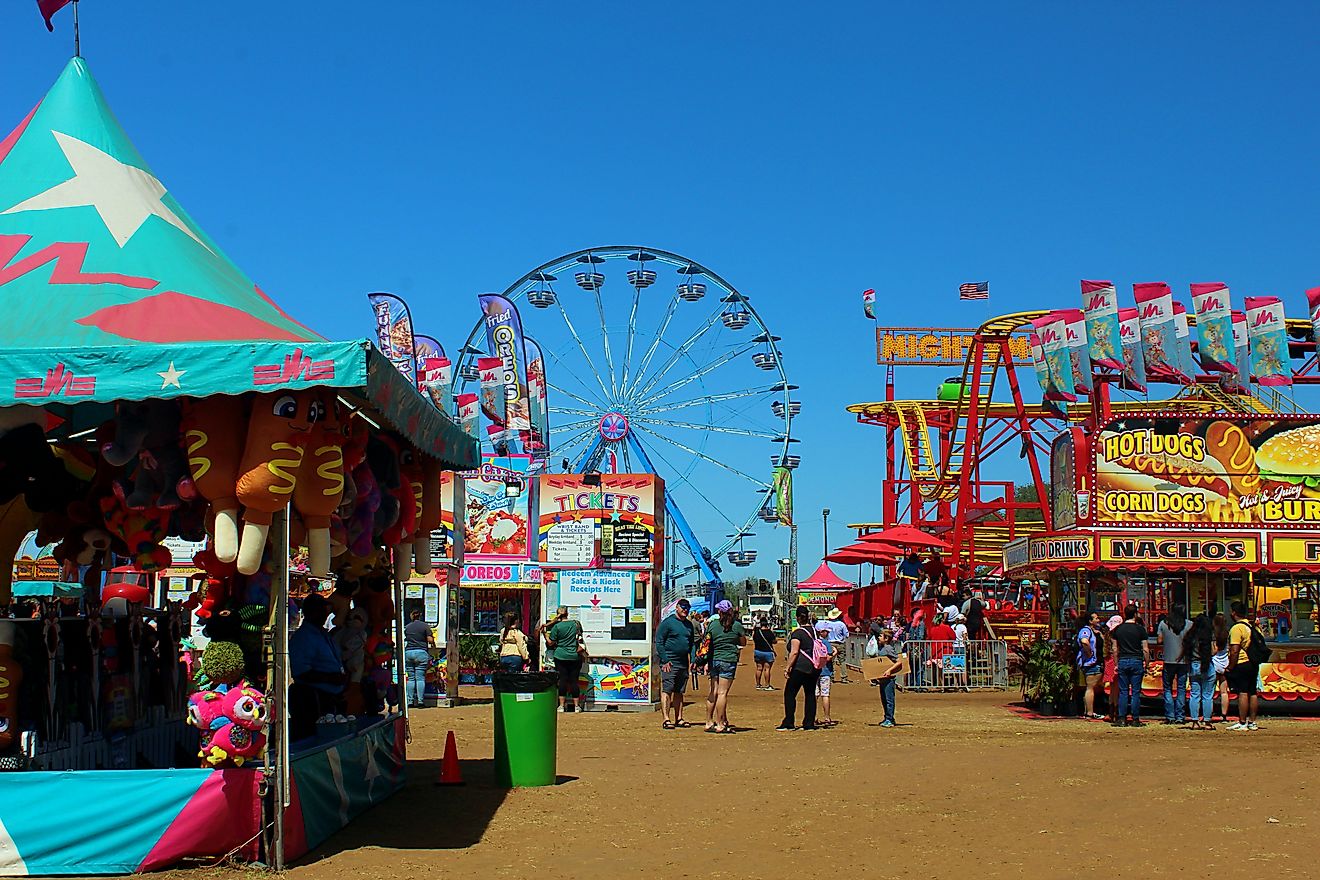 Poteet Strawberry Festival. Editorial credit: Akane Brooks / Shutterstock.com.