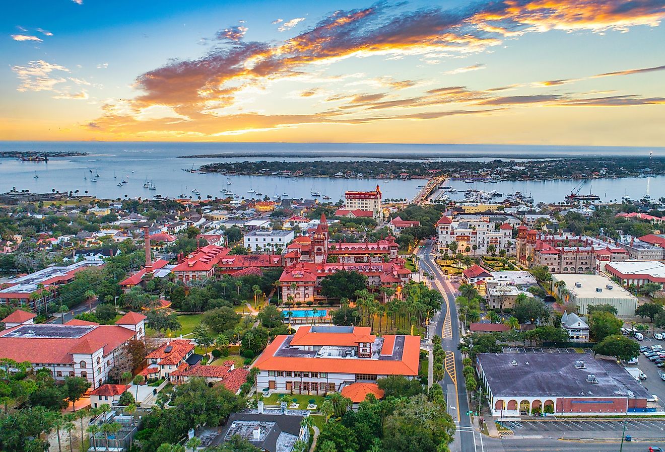 Downtown St Augustine, Florida.