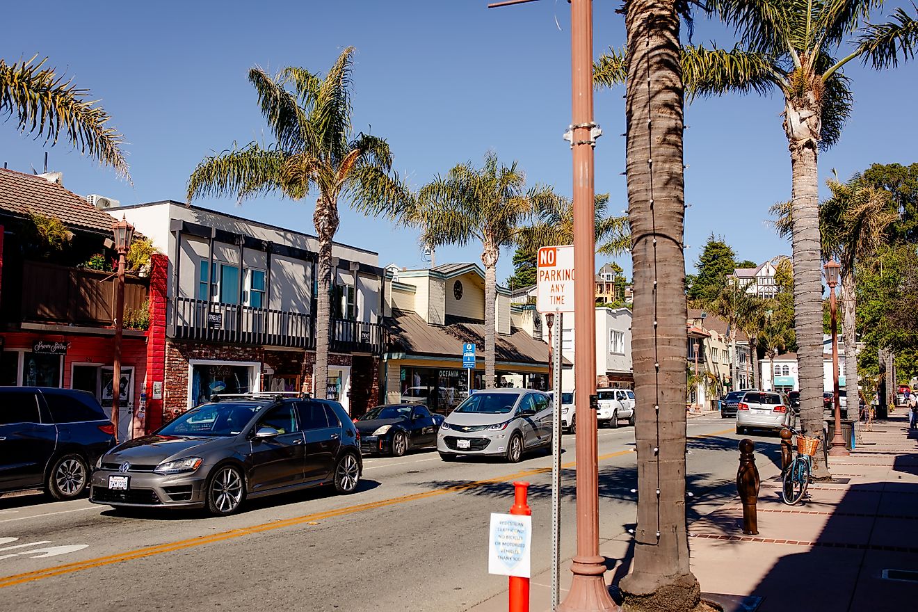 Downtown Capitola, California, via bluestork / Shutterstock.com