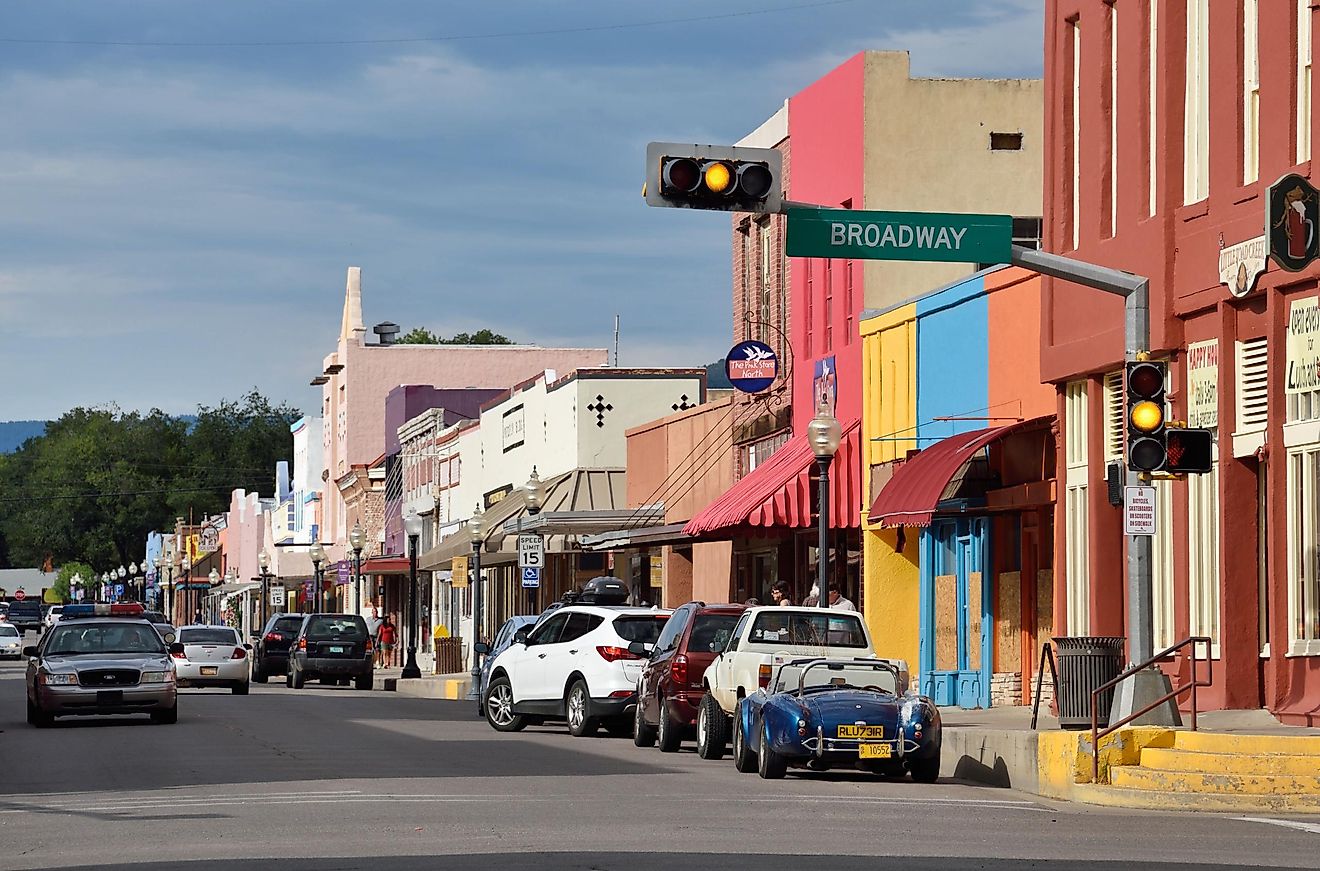 street view in Silver City, New Mexico