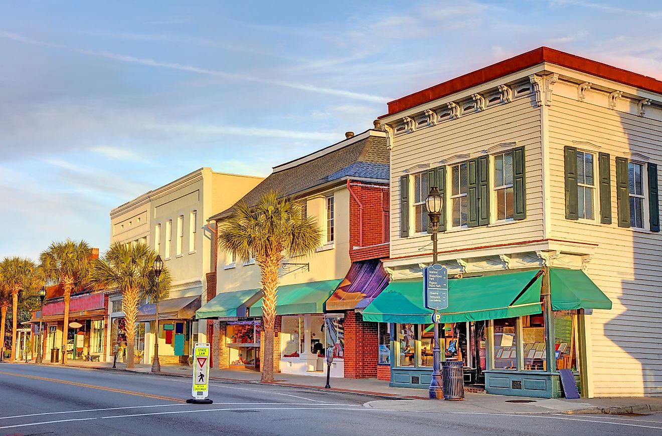 Downtown Beaufort, South Carolina