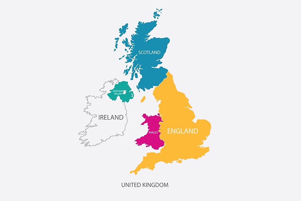 What Is The Difference Between United Kingdom, Great Britain, And England? - WorldAtlas