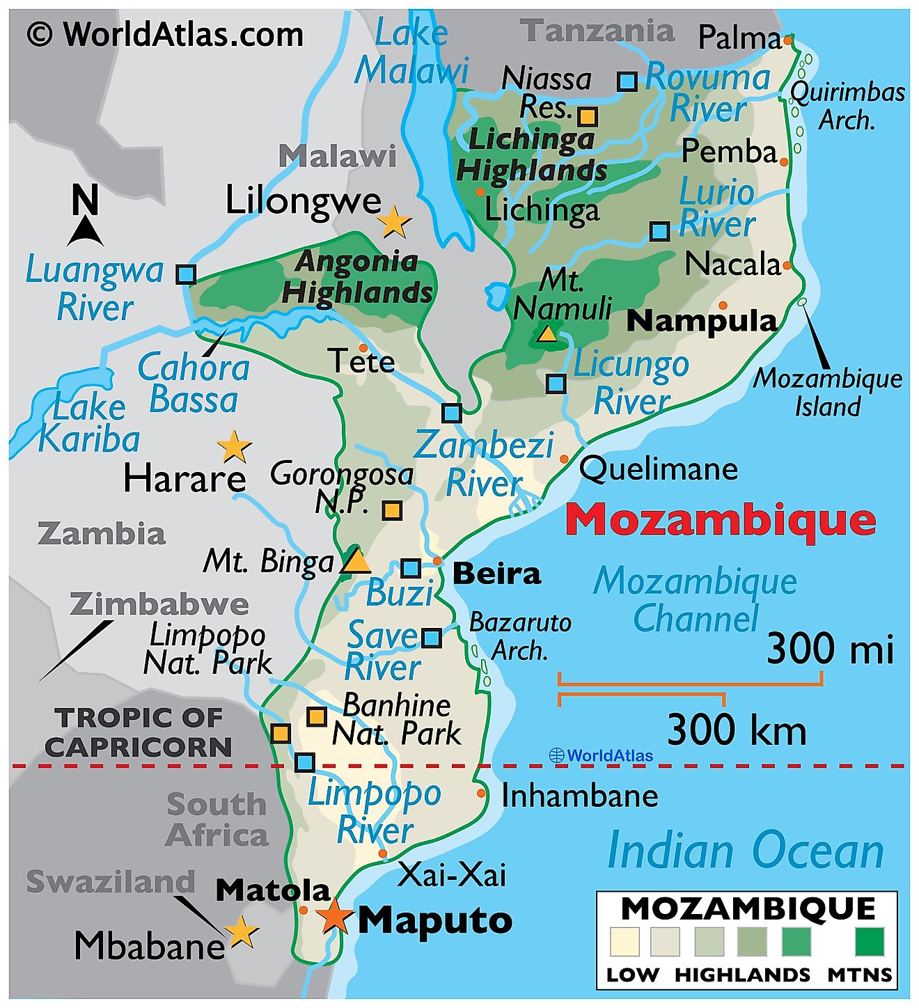 mozambique state department travel