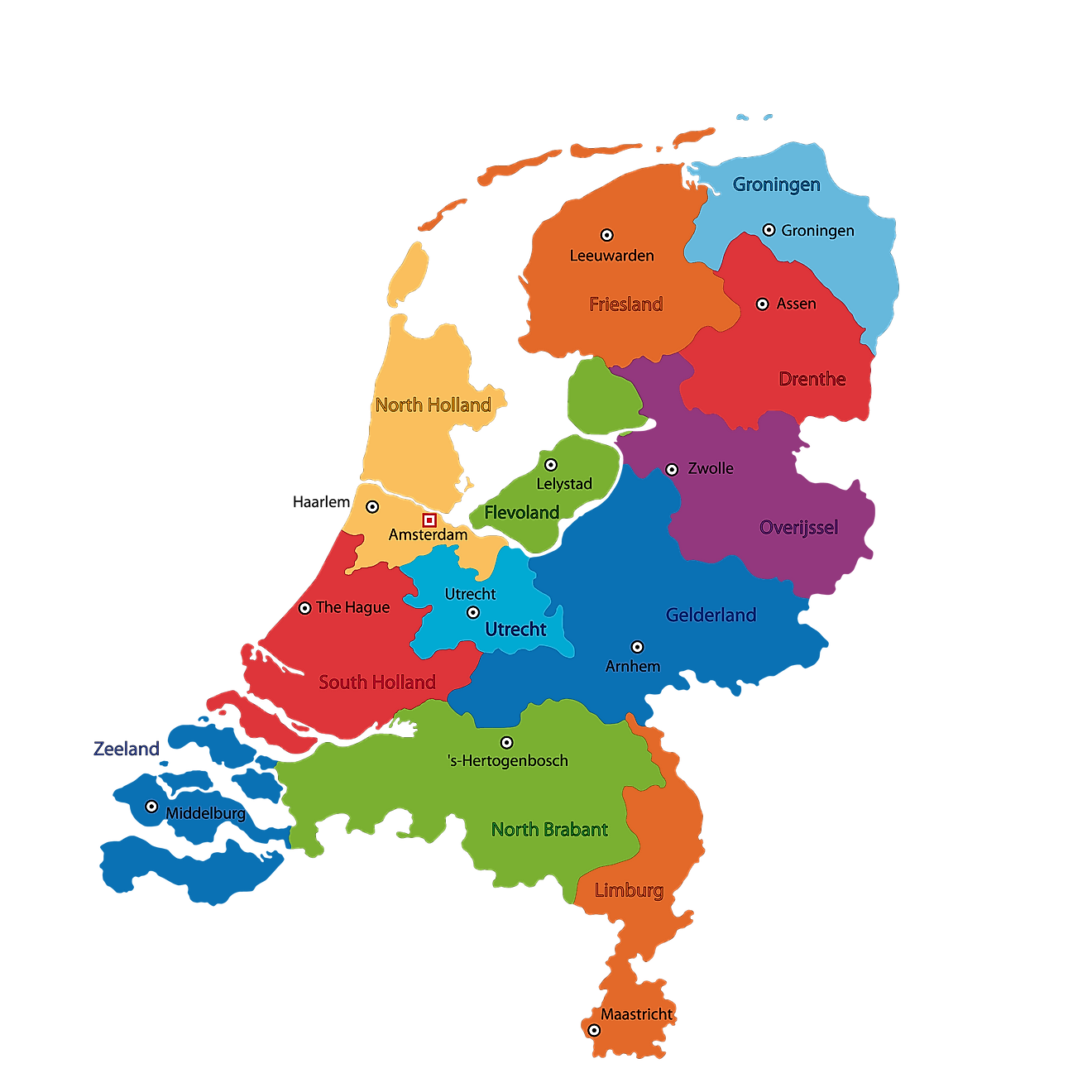 The Netherlands Maps And Facts World Atlas
