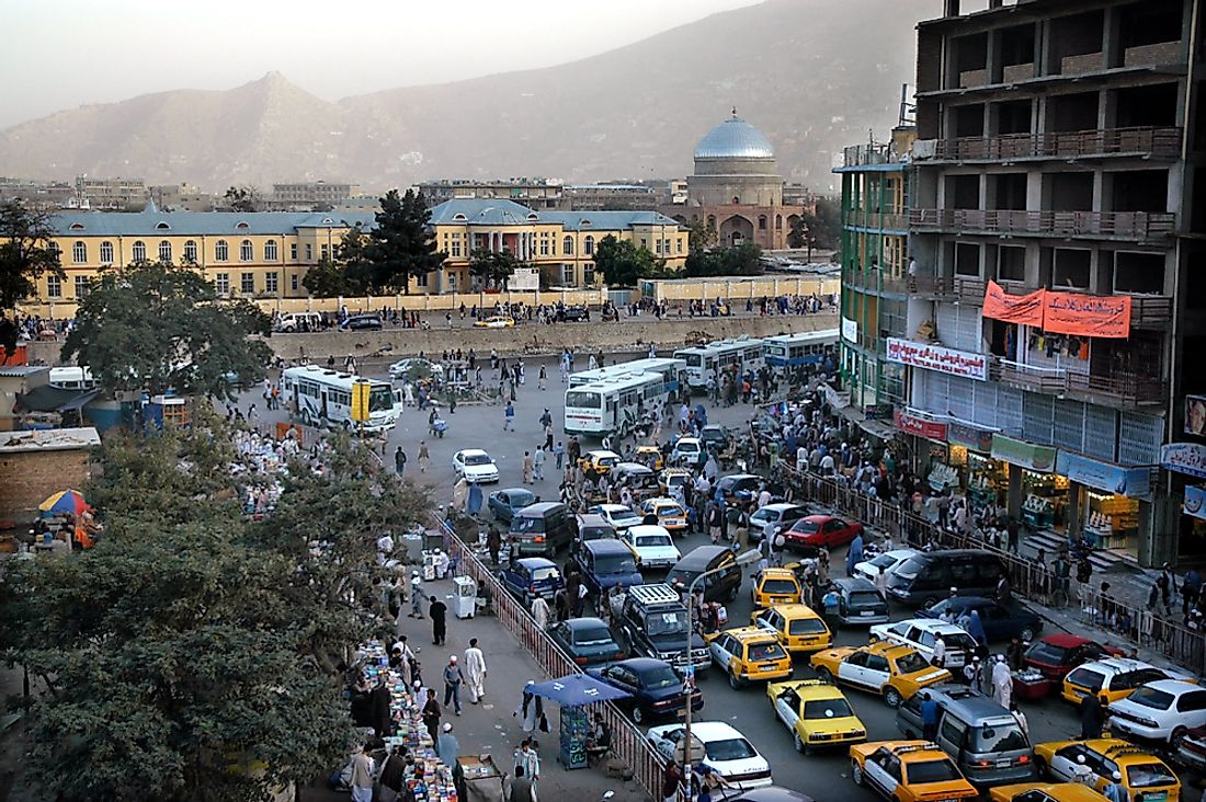 What Is The Capital Of Afghanistan? WorldAtlas