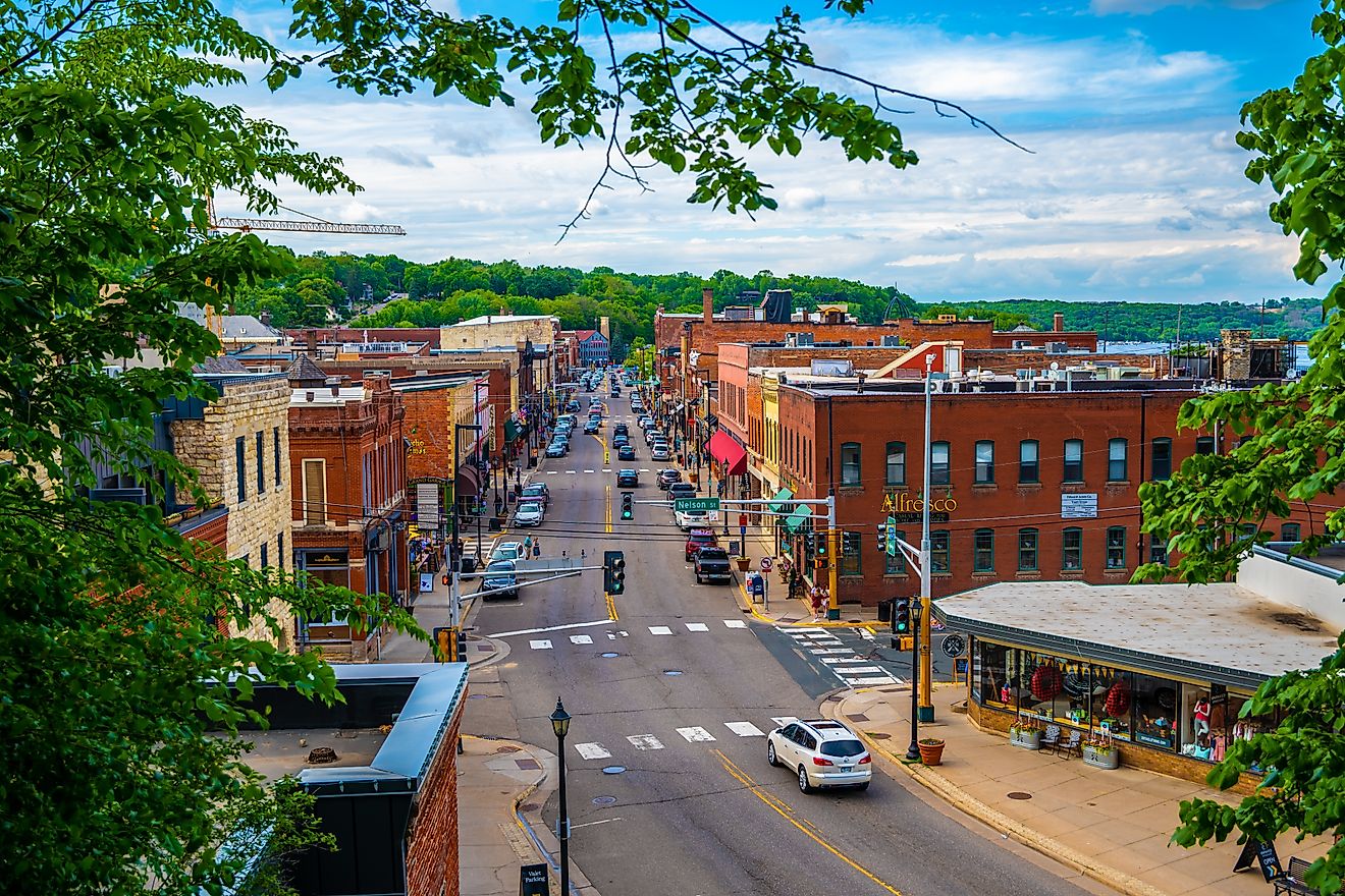 The charming town of Stillwater, Minnesota. Editorial credit: Cheri Alguire / Shutterstock.com