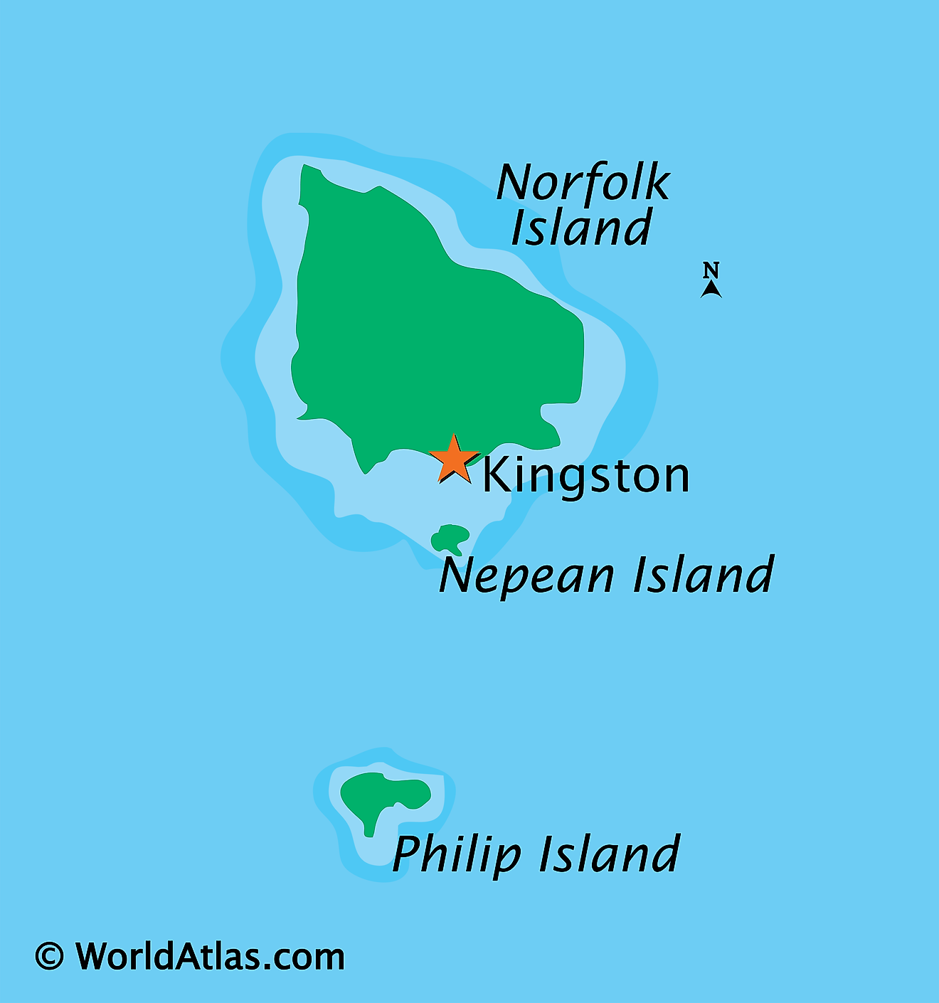 Norfolk Island Maps Facts World Atlas