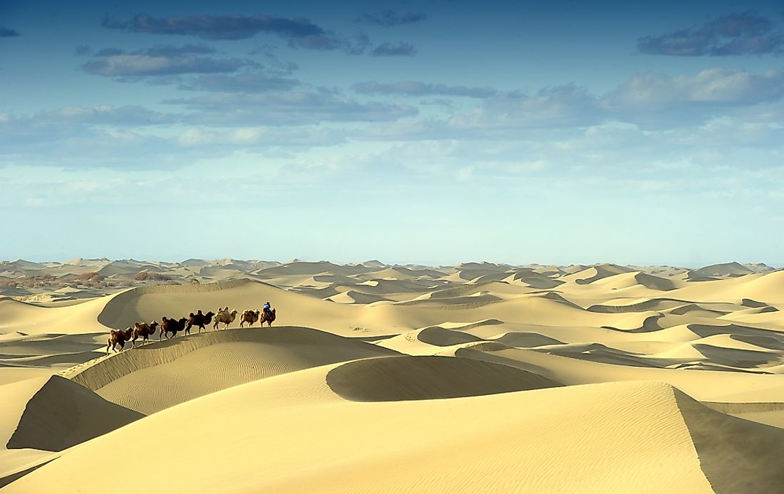 Types Of Sand Dunes Worldatlas