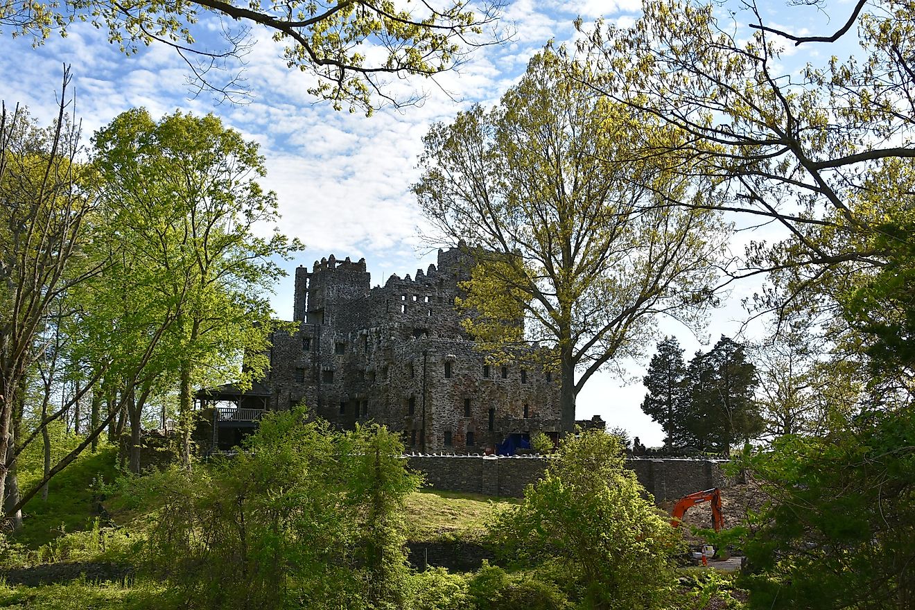 Gillette Castle State Park in East Haddam, Connecticut