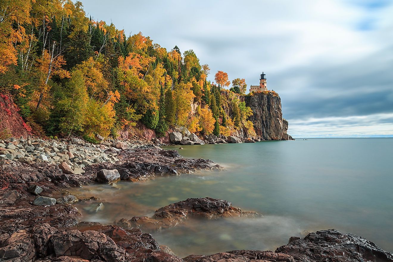 Split Rock Lighthouse near Silver Bay, Minnesota