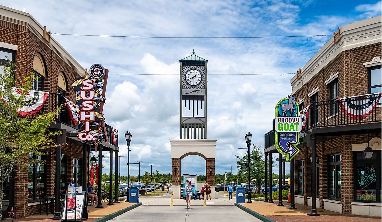 City of Foley in Alabama State, USA. Editorial credit: BobNoah / Shutterstock.com