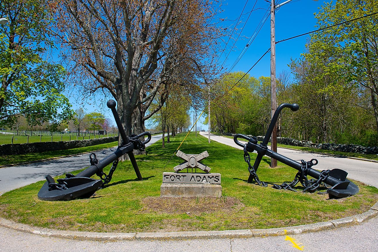 Fort Adams State Park. Editorial credit: Wangkun Jia / Shutterstock.com