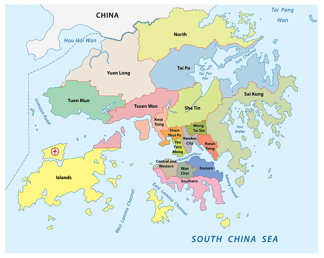 Map Of China Including Hong Kong - Gillie Donnamarie