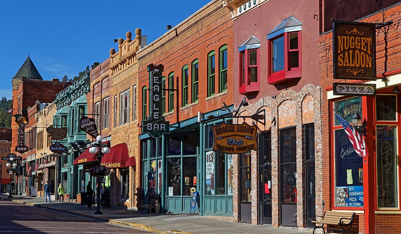 Deadwood, South Dakota. Editorial credit: Pierre Jean Durieu / Shutterstock.com