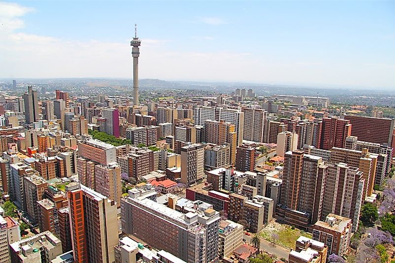 Biggest Cities In South Africa WorldAtlas