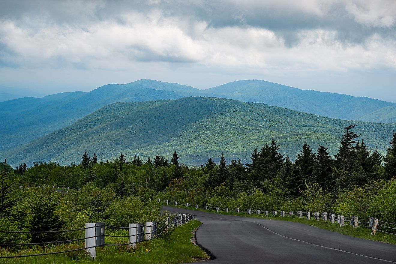 Green Mountain National Forests in Vermont