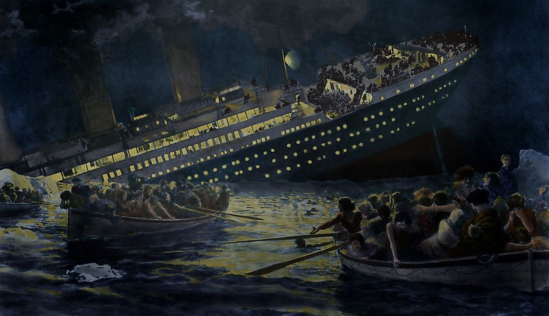 When the Titanic Sink? -