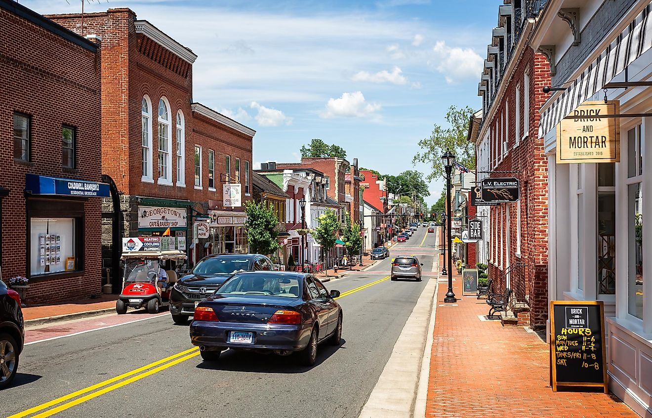 historic district in Leesburg, Virginia